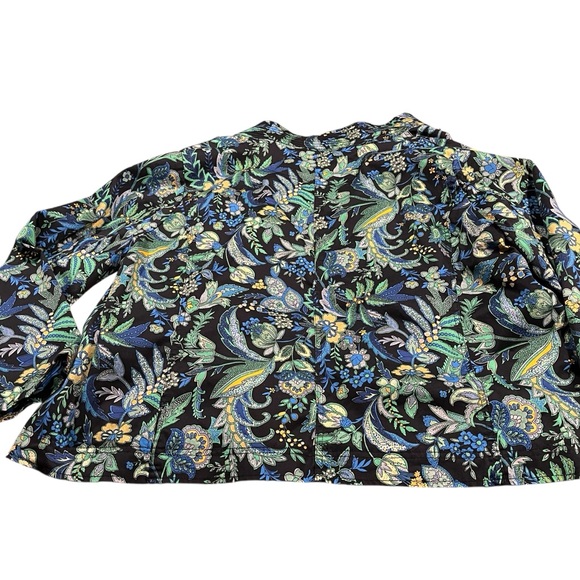 Charter Club 3X Women Coat light Spring Flowery office casual classic plus size - Picture 3 of 6